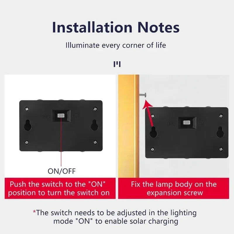Solar Led Wall Lamp Outdoor Waterproof Solar Powered Light Up And Down Illuminate Home Garden Porch Yard Decoration Streetlights