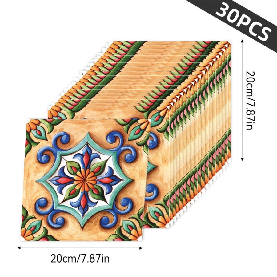 30pcs 3D Wallpaper Stickers,  Peel and Stick, Drawer Sticker, Wardrobe Sticker, Kitchen Stickers, Window Sticker