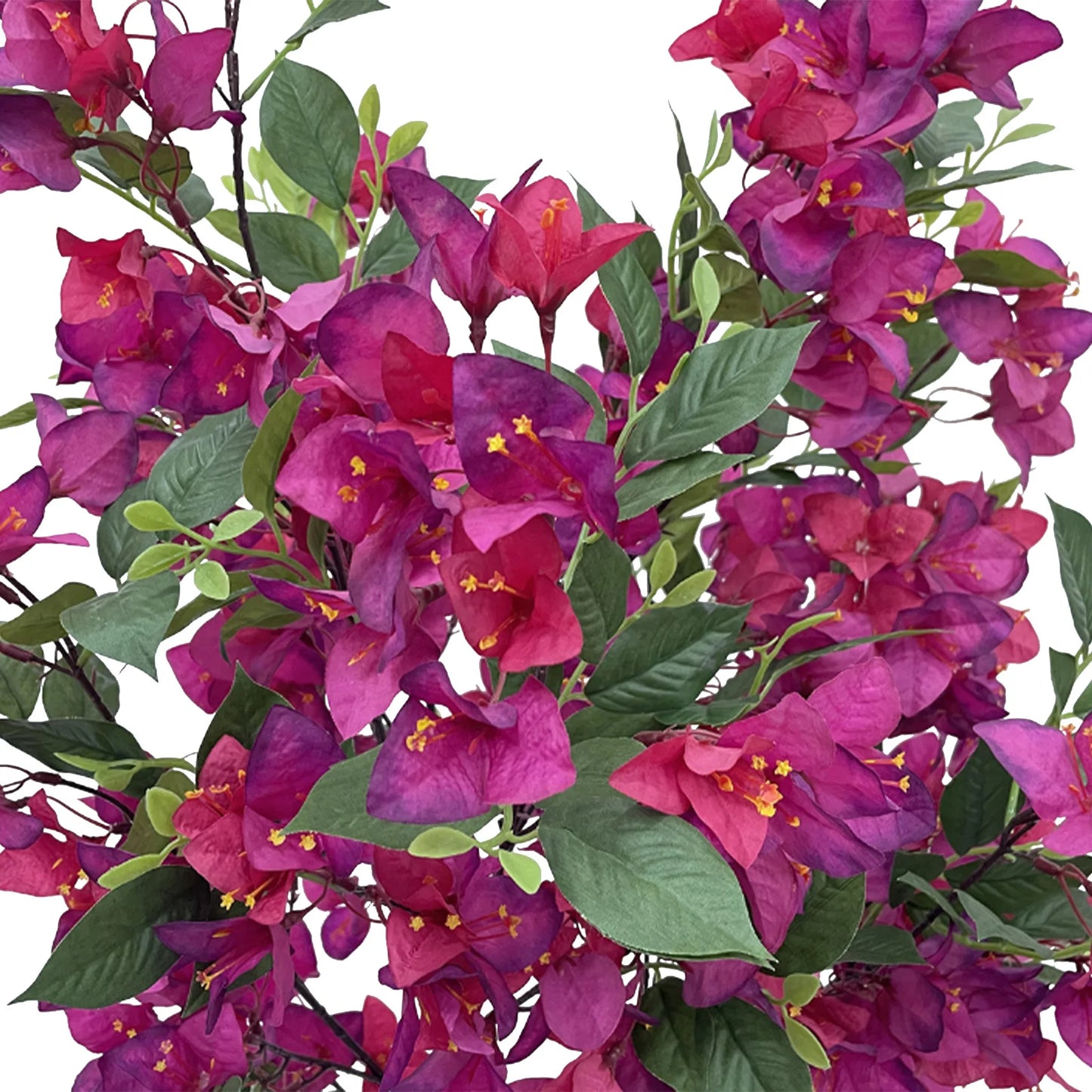 3.94FT Artificial Bougainvillea Tree Green Plant With Bendable Branches And Stems Photography Studio Atmosphere Decoration