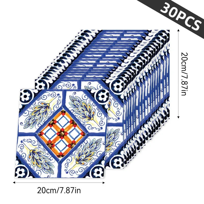 30pcs 3D Wallpaper Stickers,  Peel and Stick, Drawer Sticker, Wardrobe Sticker, Kitchen Stickers, Window Sticker