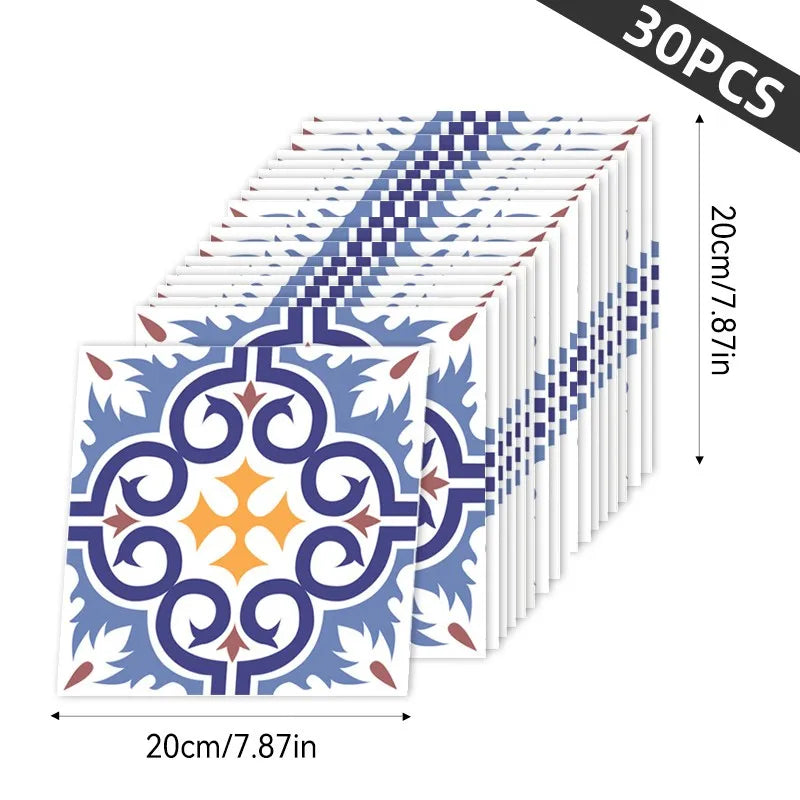 30pcs 3D Wallpaper Stickers,  Peel and Stick, Drawer Sticker, Wardrobe Sticker, Kitchen Stickers, Window Sticker